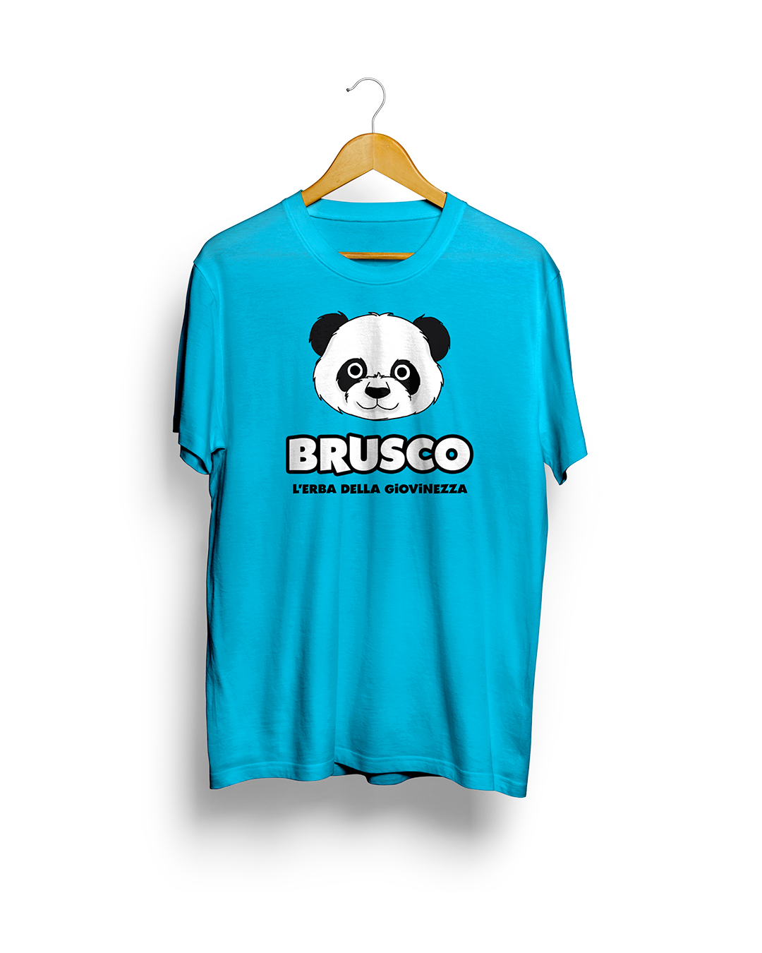 Brusco - L'Erba della Giovinezza, Official T-Shirt, Azure Version