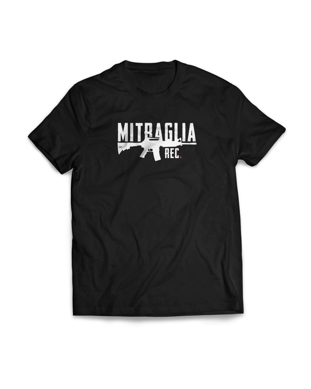 Mitraglia Rec. - Official Black T-Shirt