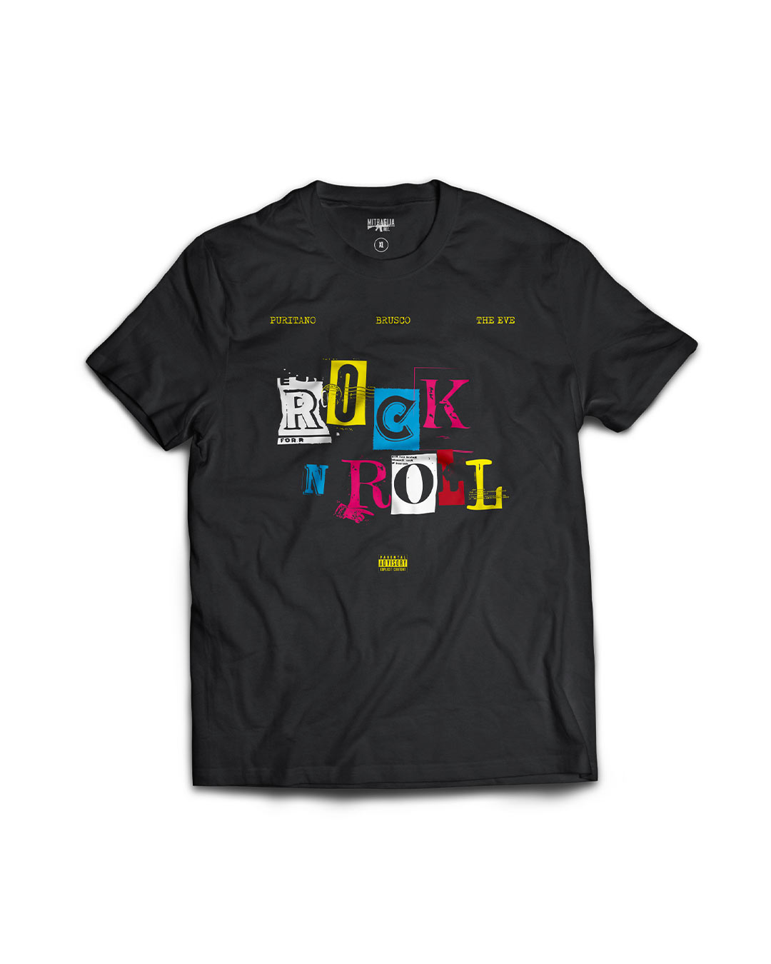 Puritano - Rock 'n Roll Black T-Shirt